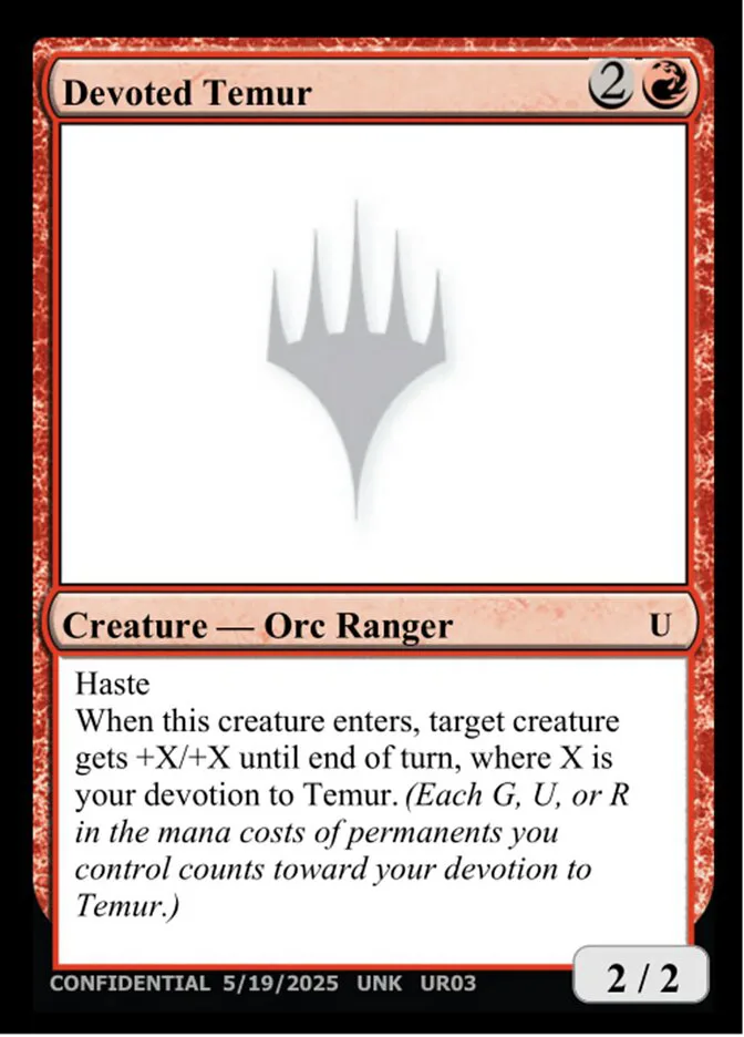 Devoted Temur image 1