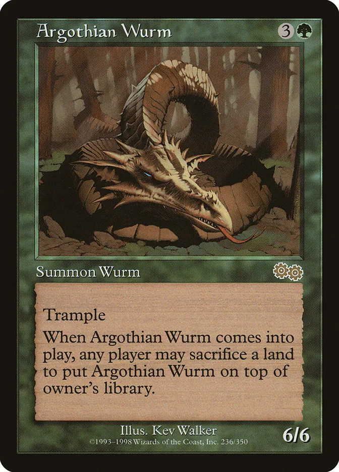 Argothian Wurm image 1