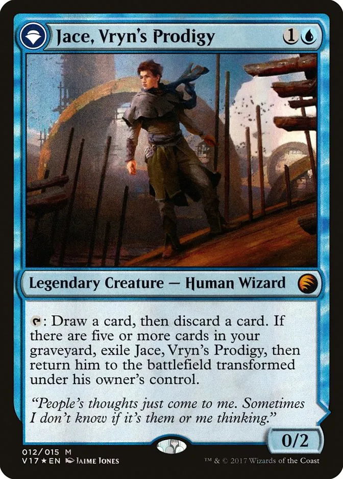 Jace, Vryn's Prodigy // Jace, Telepath Unbound image 1
