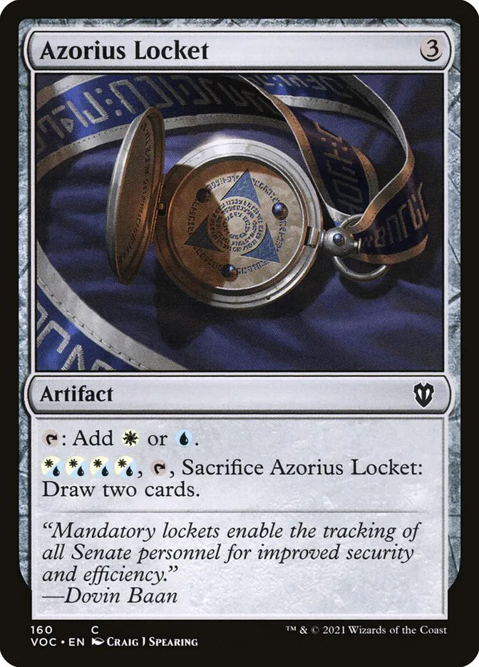Azorius Locket image 1
