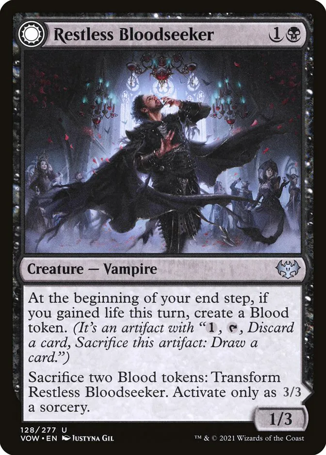 Restless Bloodseeker // Bloodsoaked Reveler image 2