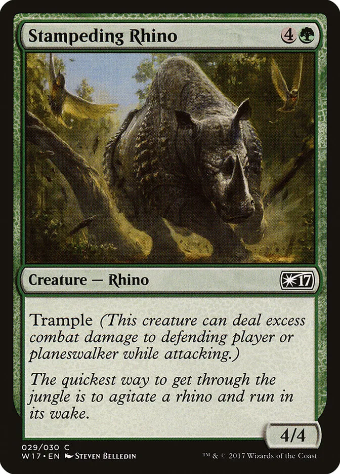 Stampeding Rhino image 1