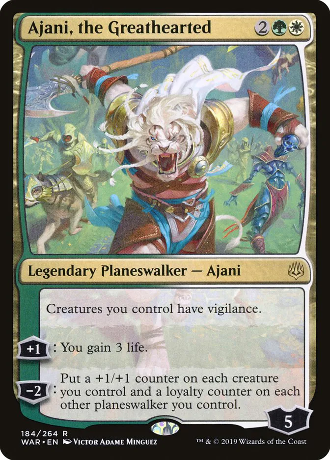 Ajani, the Greathearted image 1