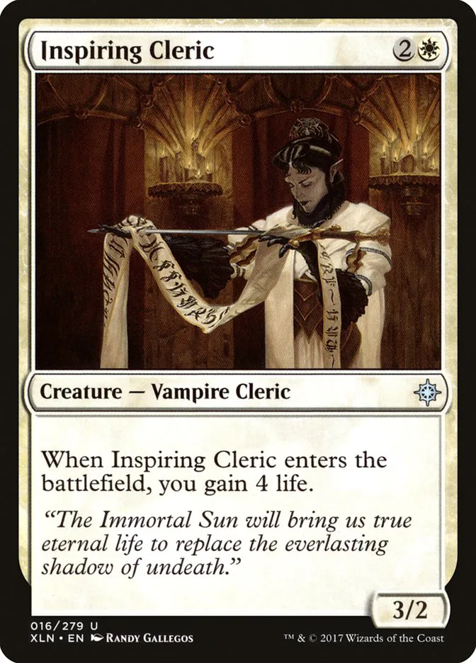 Inspiring Cleric image 1