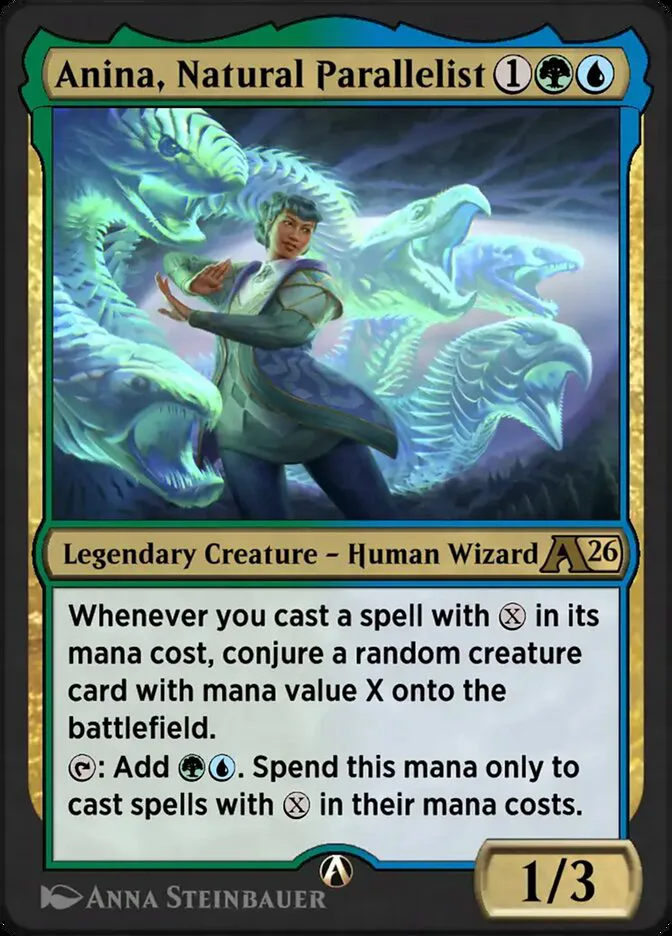 Anina, Natural Parallelist â€” Alchemy: Secrets of Strixhaven