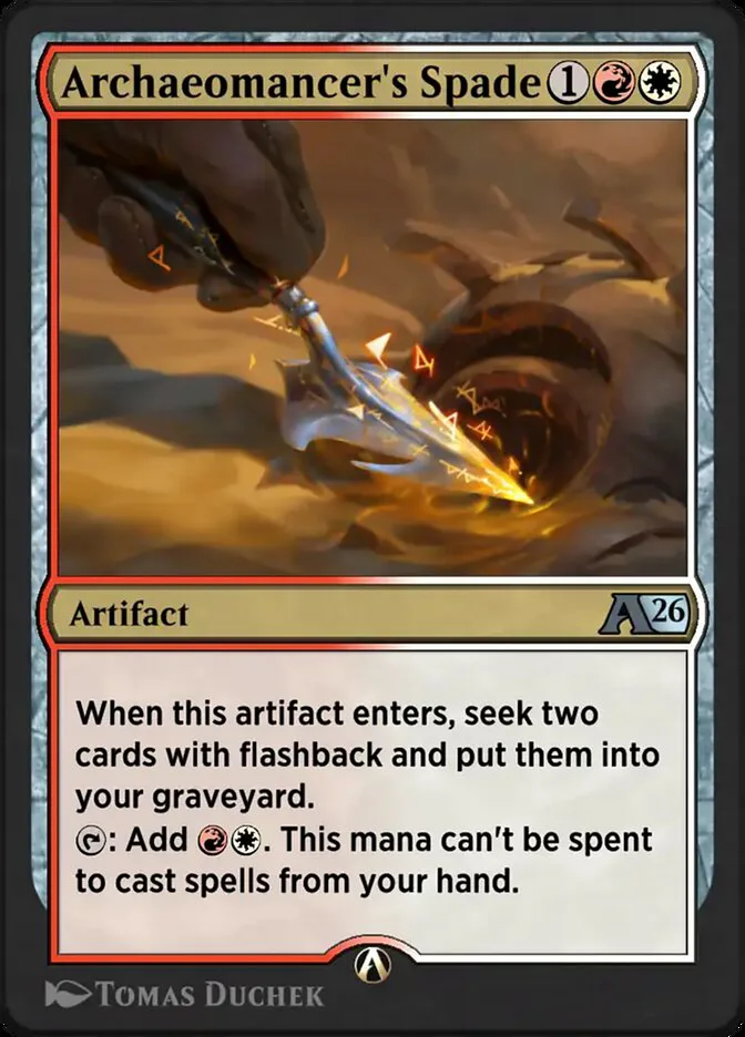 Archaeomancer's Spade image 1