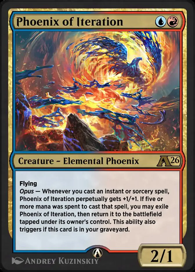 Phoenix of Iteration â€” Alchemy: Secrets of Strixhaven